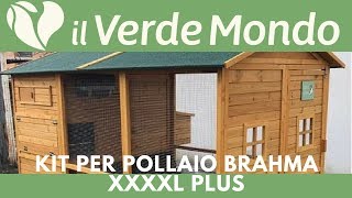 IL POLLAIO PERFETTO PER INIZIARE  Kit per Pollaio Brahma XXXXL PLUS [upl. by Cutcheon]