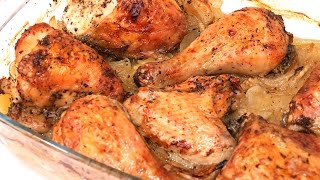 Pollo al Horno con Patatas y Cebolla [upl. by Annaira148]