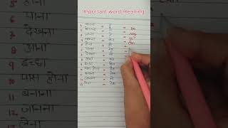 important word meaning englishshort englishgrammerenglishvideolearningenglishspokenenglish [upl. by Ehtiaf]