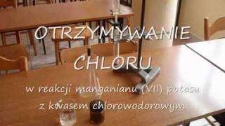 Kółko chemiczne w SOSW  Otrzymywanie chloru [upl. by Laforge]