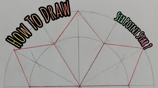 How To Draw 6 Point Star [upl. by Aneel510]