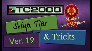 TC2000 Turorial  Setup Tip Tricks amp More  Version 19 [upl. by Ellerahs858]