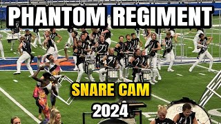 Phantom Regiment Snare Cam Lot at DCI San Antonio 2024 [upl. by Engedus183]