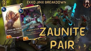 Ekko Jinx Is One Of The Best Counters For Aggressive Decks  Legends of Runeterra [upl. by Helban]