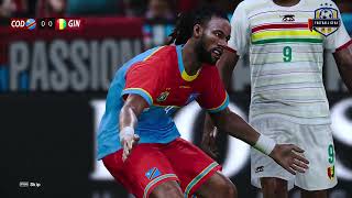 🔴LIVE DR CONGO vs GUINEA 14 Final  CAF African Cup  PES Gameplay [upl. by Ytsirhc]