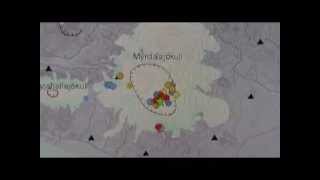 Katla Volcano Quake Swarm 07 June 2012 Iceland [upl. by Layman823]