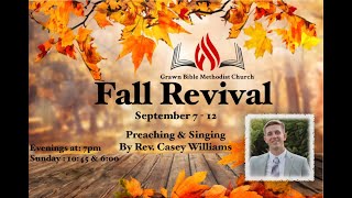 Fall Revival  2021 Wednesday Evening [upl. by Herson]