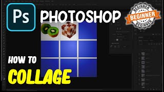 Photoshop How To Collage [upl. by Ahsla]