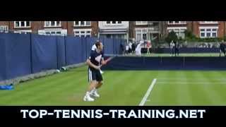 Tennis Forehand Slow Motion  Top 10 Forehands [upl. by Elman398]