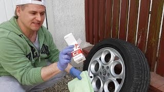 Król Połysku  Czyszczenie felg i aplikacja powłoki Gtechniq C5 Wheel Armour [upl. by Tchao]