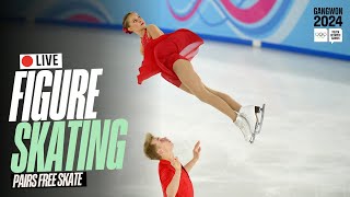 LIVE 🔴 Pairs Skating Free Skating  Gangwon2024 [upl. by Zanlog]