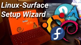 SurfaceLinux GUIlike Installer for DebianArchFedora Based Distros [upl. by Tempa]