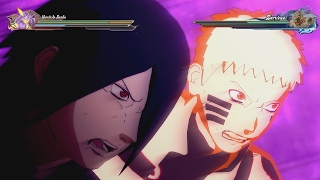 Naruto amp Sasuke vs Momoshiki Boss Battle English Sub  Naruto Storm 4 Road to Boruto [upl. by Amis]