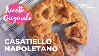 CASATIELLO NAPOLETANO  la RICETTA PERFETTA per PASQUA😍💚🐣 [upl. by Chessa]