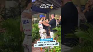 So Long Danny 💖🥺 f1 formula1 [upl. by Cattier]