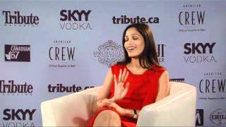 Freida Pinto  Trishna Interview at TIFF 2011 [upl. by Netneuq]