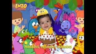 Enzo 1 Aninho Parabéns Galinha Pintadinha [upl. by Kowalski]