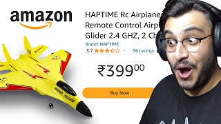 I BOUGHT THE CHEAPEST RC PLANE FROM AMAZON [upl. by Albertina492]