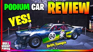 Worth It  The Drift Tampa Review GTA 5 Online New Free Weekly Lucky Wheel Podium Car Review [upl. by Mar]