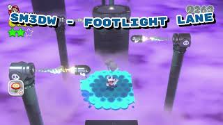 Super Mario 3D World  Footlight Lane [upl. by Wiseman311]