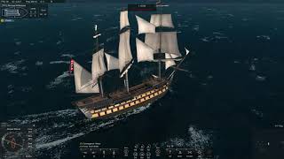 Redoubtable Vs LOcean Naval Action Gameplay XP Grinding [upl. by Leiru936]