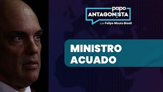 Vaza Toga o piti de Moraes contra a imprensa [upl. by Caughey894]