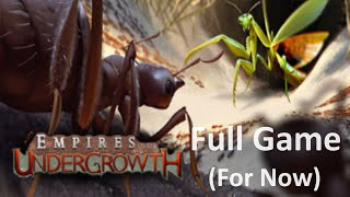 Empires of the Undergrowth  Full Game Hard  Challenges  Part 1  No Commentary Gameplay [upl. by Ruenhs998]