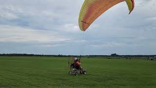 paramotor trike reverse launch [upl. by Valencia]