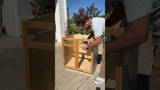 Lets turn a laundry room into an entryway👊🏻🔥😮diyprojects entryway budgetfriendly remodel diy [upl. by Donnie]