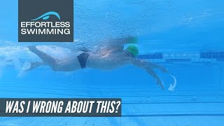 Powerful Catch  Faster Freestyle A Way To Change Speed In Your Swimming [upl. by Nauqram]