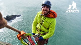 How to set up a retrievable abseil  rappel and some pro abseiling  rappelling tips [upl. by Gnohc120]