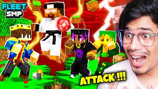 JACK ATTACKED US IN FLEET SMP 😰 MINECRAFT [upl. by Drugi]