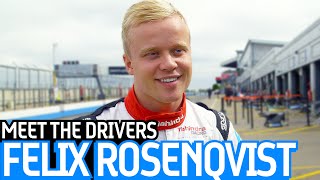 Meet The Drivers Felix Rosenqvist  Formula E [upl. by Nosrettap]