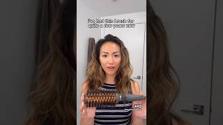 how I reset and brush my naturally wavy hair 🎀 [upl. by Ynnot]