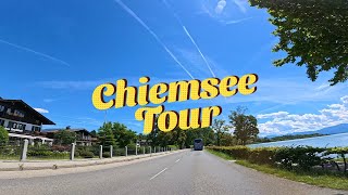 Chiemsee Tour 🏍️🏍️🏍️🏍️ chiemsee travel trending bikelife summer bayern bavaria germany [upl. by Aetnahc]