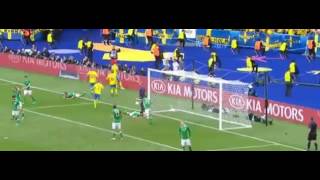 Ciaran Clark Own Goal  Ireland vs Sweden 11 Euro 2016 HD [upl. by Yerocal71]