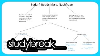 Bedarf Bedürfnisse Nachfrage  Grundbegriffe der Wirtschaftslehre [upl. by Gilder851]