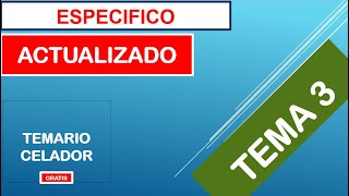 CELADOR  TEMA 3  ACTUACION DEL CELADOR EN UNIDADES DE URGENCIAS y EL TRANSPORTE EN AMBULANCIAS 🚑 [upl. by Pinette]