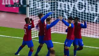 LEVANTE UD VS REAL ZAR PES 21 GAMEPLAY [upl. by Ramoh]