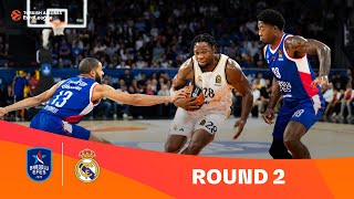 Anadolu Efes IstanbulReal Madrid  Round 2 Highlights  202324 Turkish Airlines EuroLeague [upl. by Margreta]