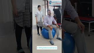 Ataxia physiotherapy  part 3 Balance training [upl. by Ainimreh731]