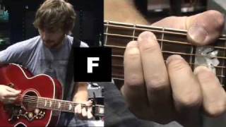 Lady Antebellum  How To Play quotNeed You Nowquot on Guitar [upl. by Nawuj283]