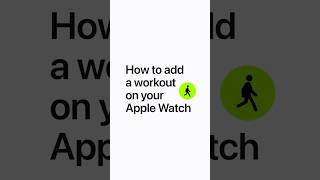 How to add a workout on your Apple Watch  Apple Support [upl. by Aniri]