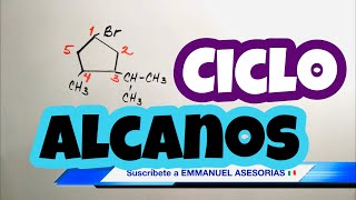 Nomenclatura de Cicloalcanos  Hidrocarburos  Química Orgánica ⚗🧪 IUPAC [upl. by Fianna]