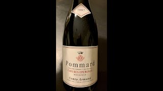 Comte Armand Clos des Epeneaux Pommard 1er Cru 2007  Dec 13 2021 [upl. by Wilfred]