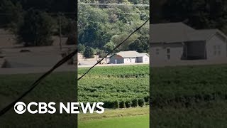 Floodwaters carry house in Washington County Tennessee shorts [upl. by Ulani489]