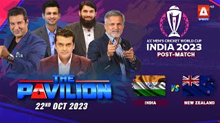 The Pavilion  INDIA vs NEW ZEALAND PostMatch Expert Analysis  22 October 2023  A Sports [upl. by Dickie481]