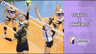 Osasco x Pinheiros  Melhores Momentos  Superliga Feminina 2223 [upl. by Fine]