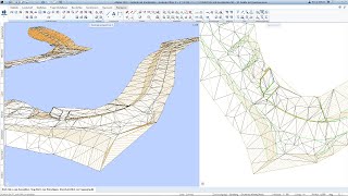 Allplan Digitales Gelände mit Bruchkanten und Aussengrenze erstellen [upl. by Francisca]