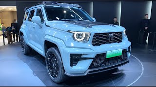 2024 GreatWall TANK 700 Hi4T PHEV FirstLook Walkaround—2023 Guangzhou Motor Show [upl. by Nerin]